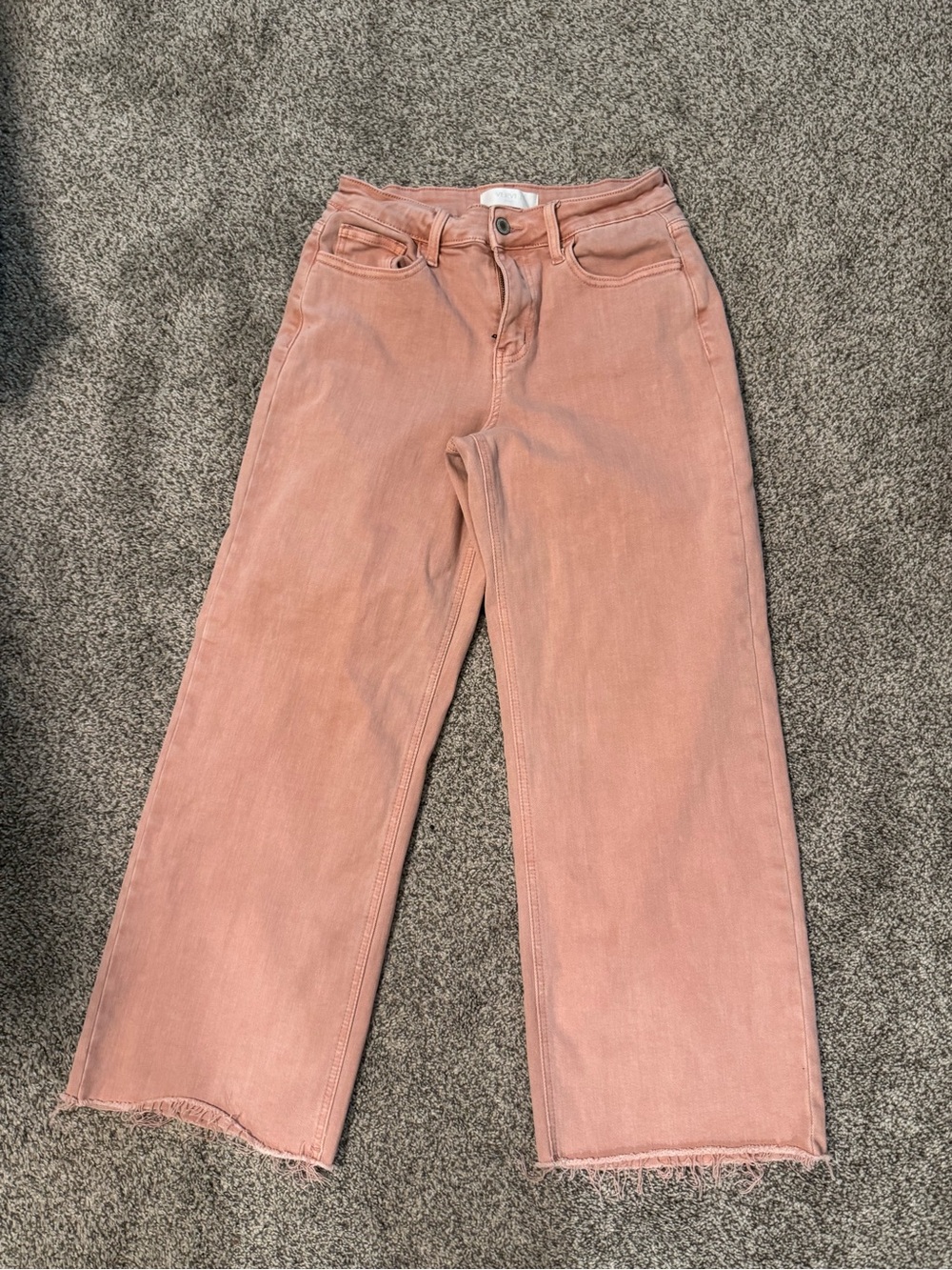 Women's Vervet Pink Wide-Leg Jeans